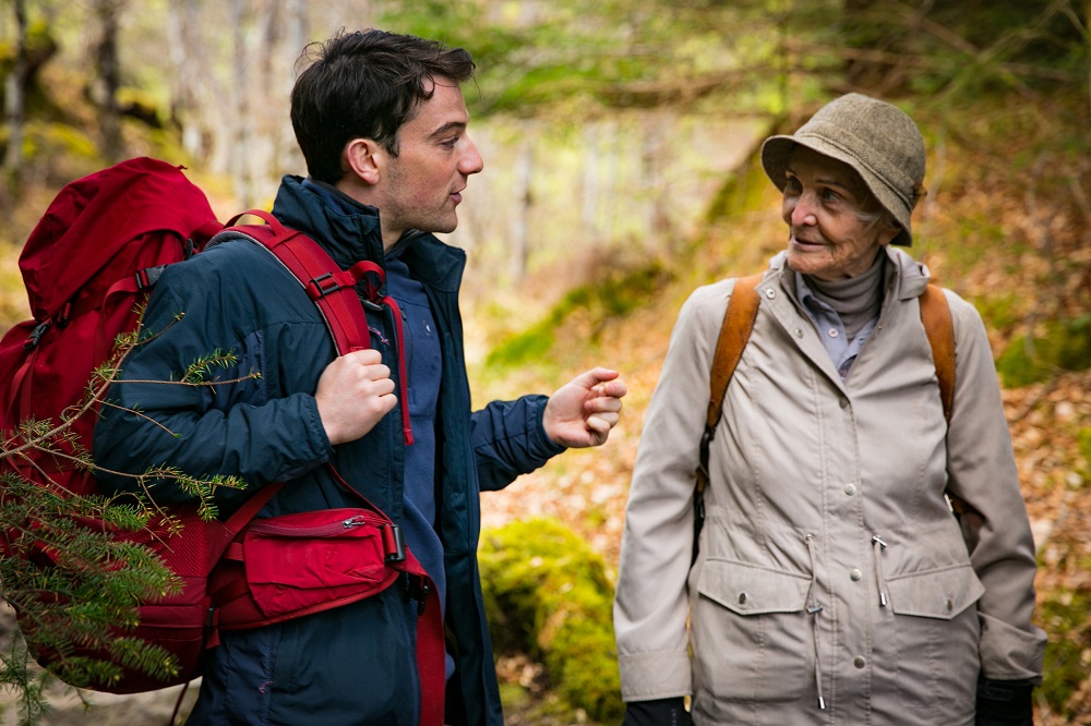 Kevin Guthrie and Sheila Hancock in Edie