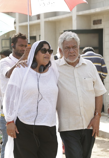 Gurinder Chadha and Om Puri