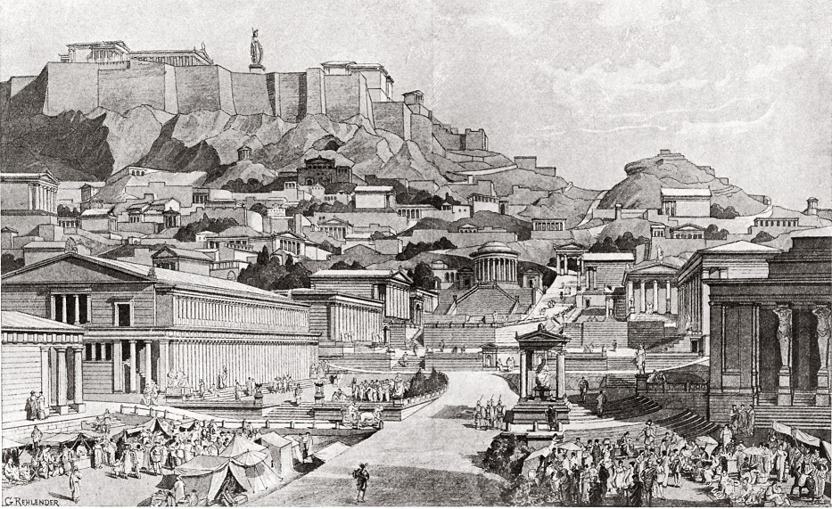Paint by Number - Acropolis of Athens - PaintingFromPhoto.com