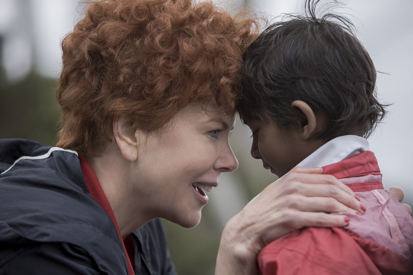 Nicole Kidman and Sunny Pawar in Lion