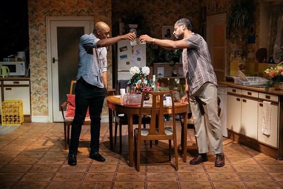 Oliver Alvin-Wilson and Karl Collins  in Nine Night