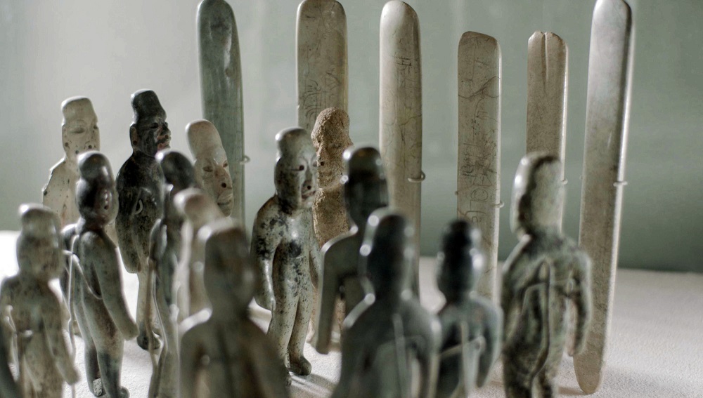 Olmec Jade Figurines (c. 600 – 200 BCE) – Museo Nacionale de Anthropologia, Mexico 