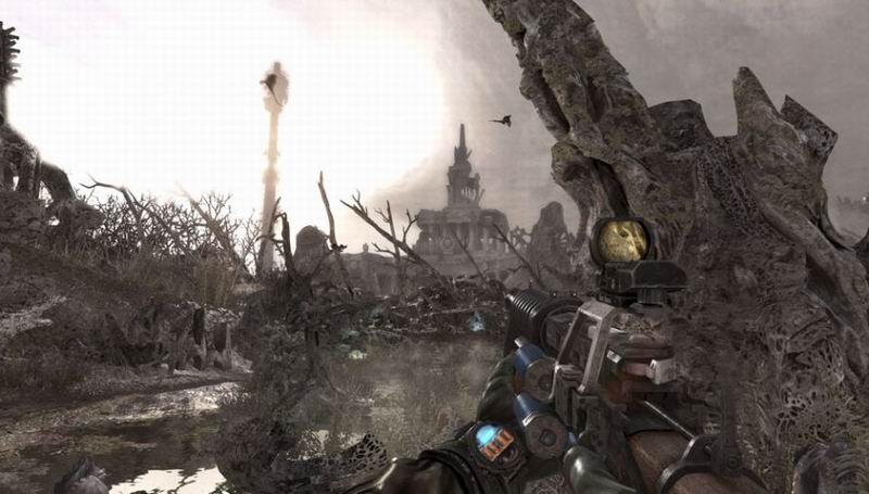 Metro Last Light bleak first-person shooter post-apocalypse action