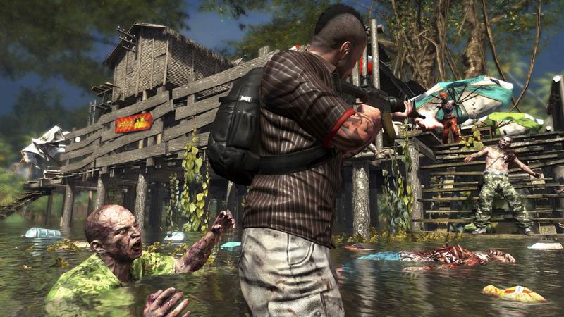 Zombies attack in Dead Island Riptide