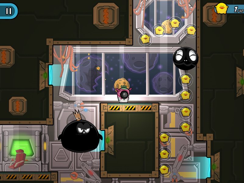 Splot - Angry Birds style mobile puzzle game for iOS, iPhone, iPad etc.