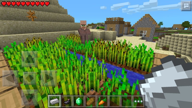MCPE - Now with villagers
