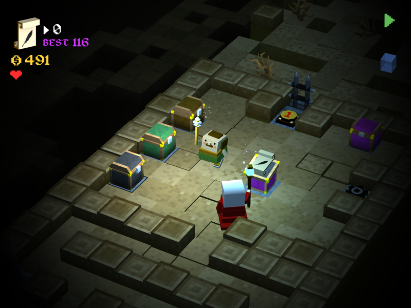 The Quest Keeper - Crossy Road meets endless runner meets roguelike dungeon bash