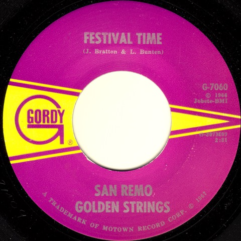 All Turned On! Motown Instrumentals 1960-1972_Festival Time -  San Remo Golden Strings