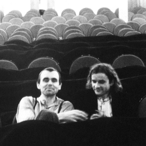 (pictured left: Dieter Moebius, left, and Hans-Joachim Roedelius, right, who were Cluster)