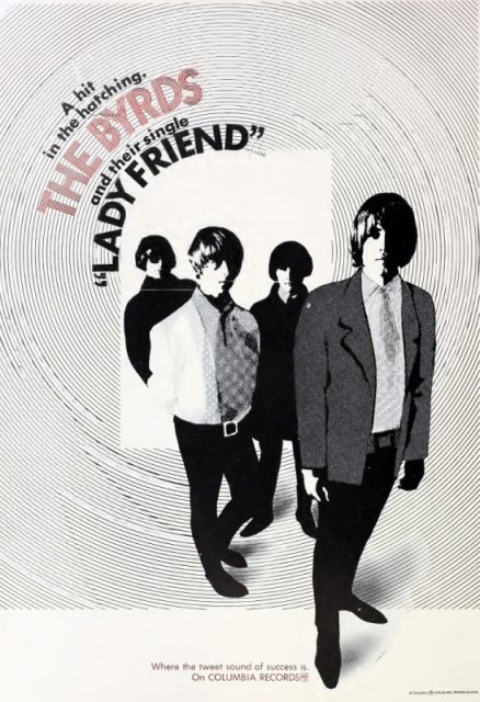 Happy In Hollywood - The Productions Of Gary Usher_The Byrds Lady Friend ad