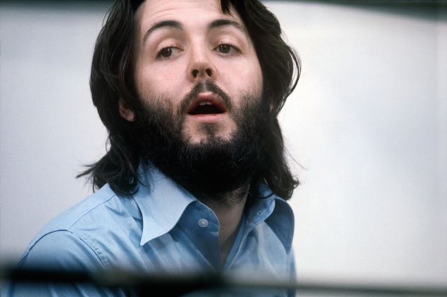 Paul McCartney at Apple Studios. 25 January 1969