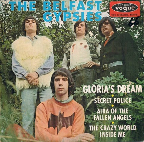 The Belfast Gypsies French EP August 1966
