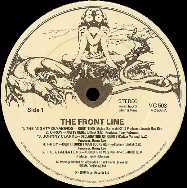 The Front Line 1976 album Side 1