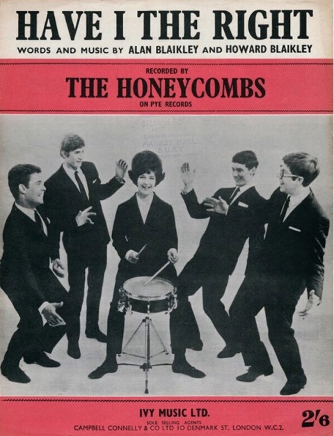 The Honeycombs Have I The Right The Complete 60s Albums & Singles_songsheet