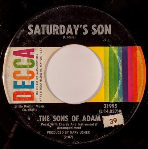 The Sons Of Adam_Saturday's Son