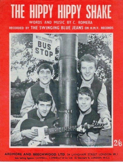 The Swinging Blue Jeans - Feelin’ Better Anthology 1963-1969_hippy hippy shake songsheet
