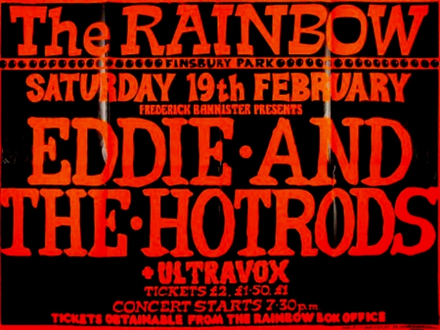 Ultravox!  - Live At The Rainbow 1977_poster