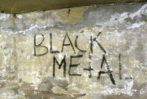 Euronymous Black Metal graffiti