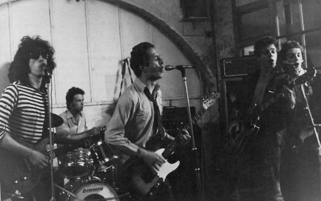 clash levene June 1976 rehearsal 01