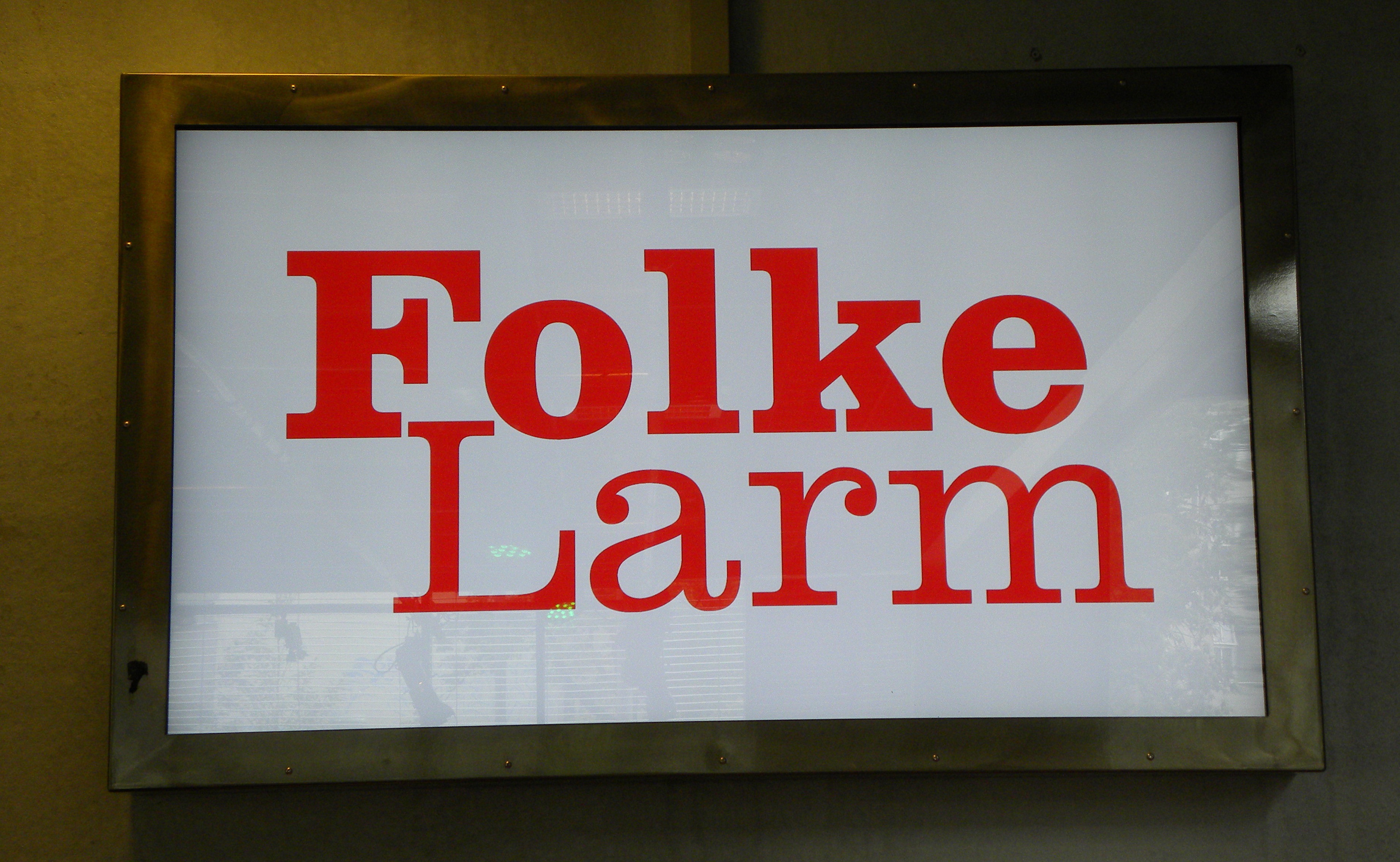 FolkeLarm logo