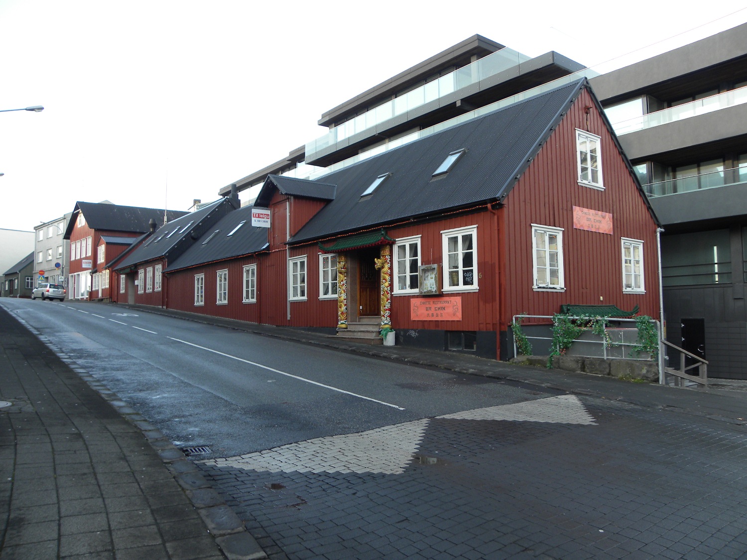 Reykjavik street scene