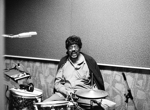 James Gadson behind the kit