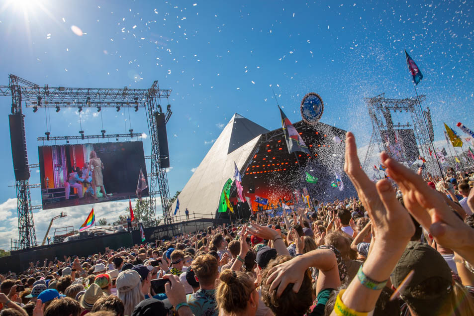 Kylie at Glastonbury 2019