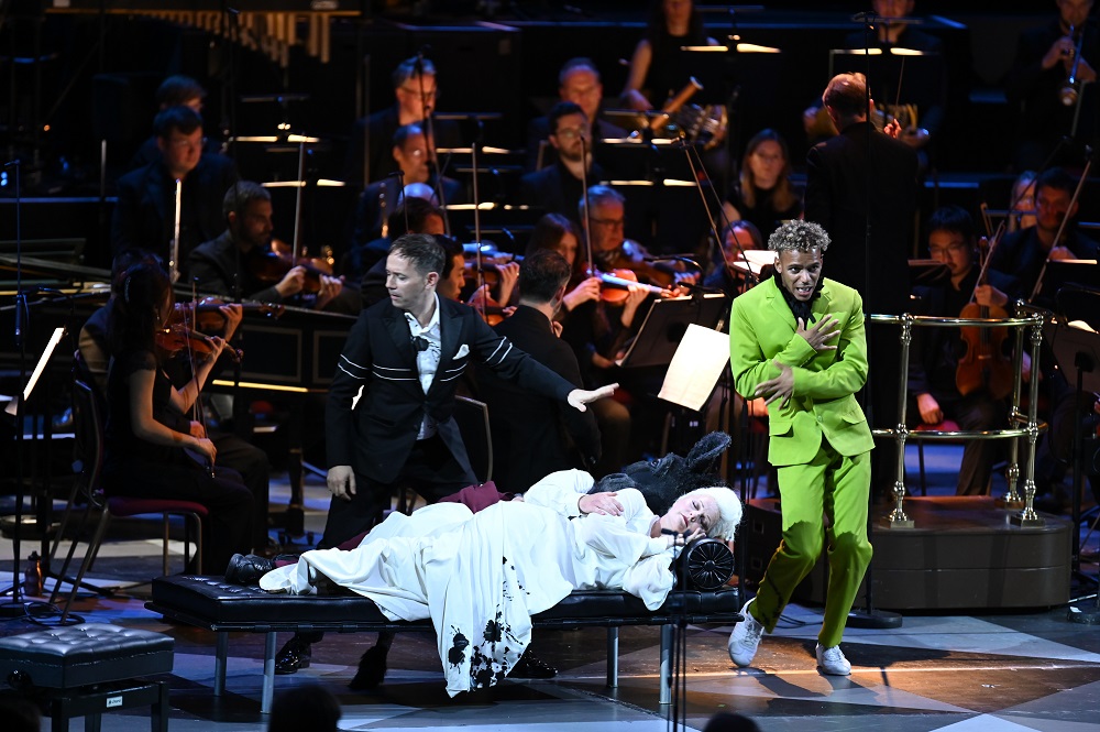 Scene from Garsngton's A Midsummer Night's Dream at the Proms