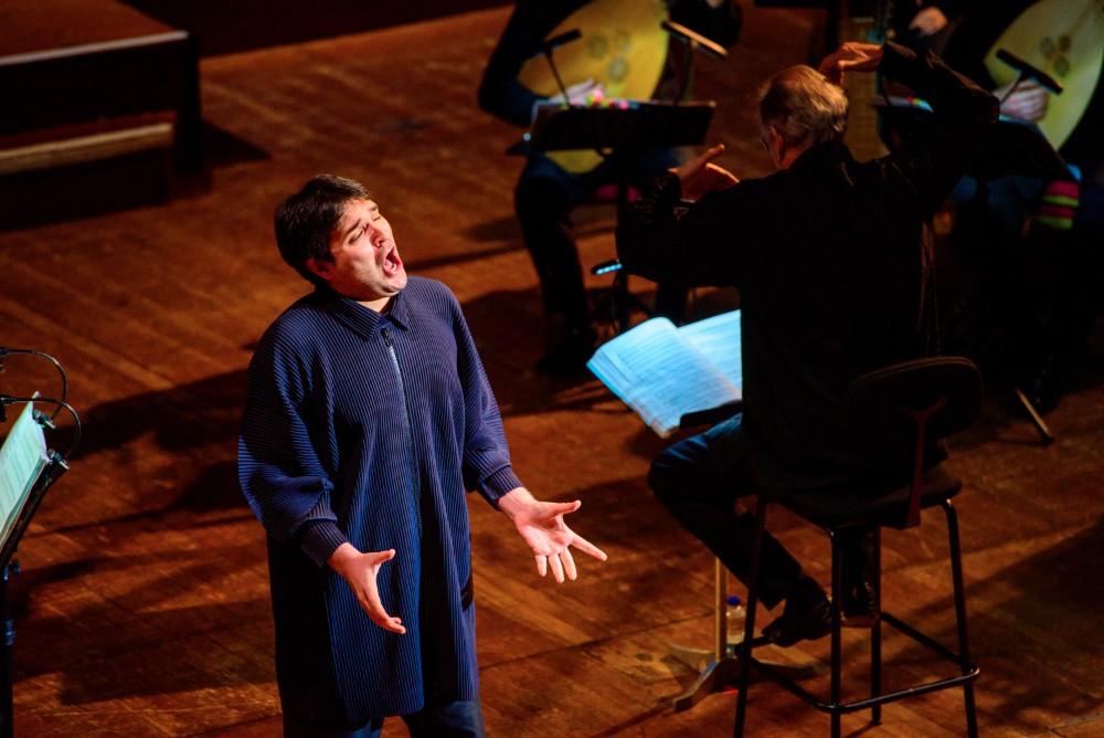 Gianluco Buratto as Seneca in The Coronation of Poppea