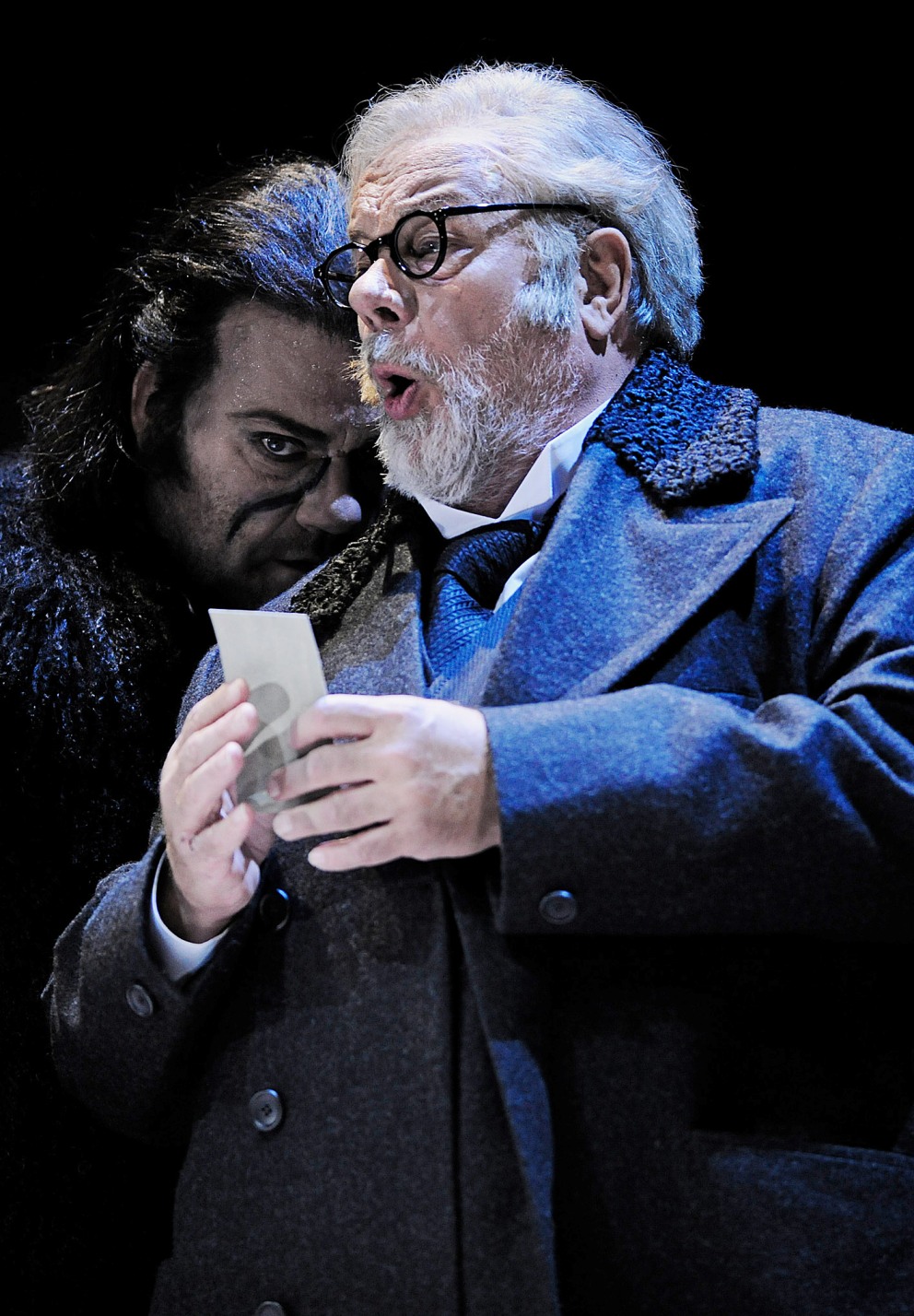 Matti Salminen and Bryn Terfel in the Zurich production of The Flying Dutchman