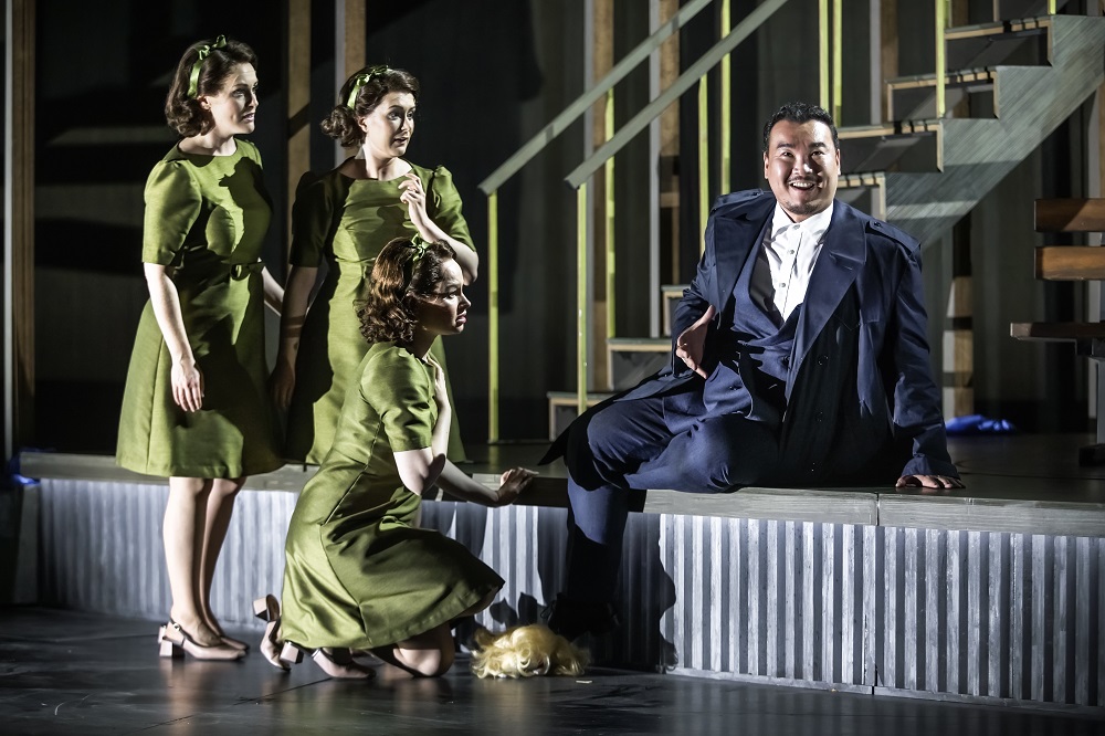 Scene from Ariadne auf Naxos at Garsington