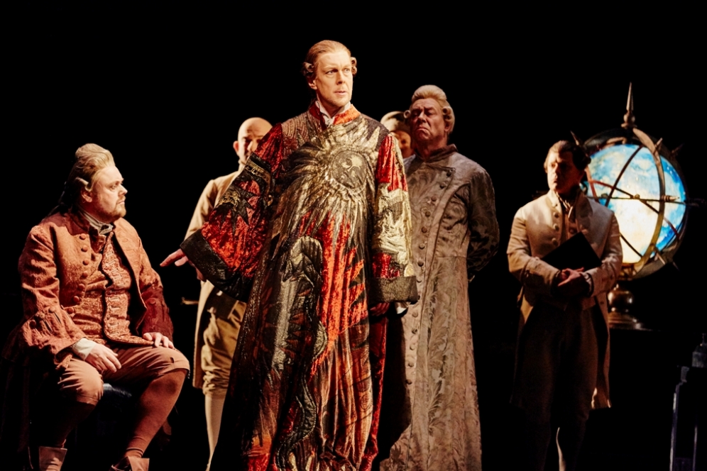 Georg Zeppenfeld as Sarastro in Royal Opera Magic Flute