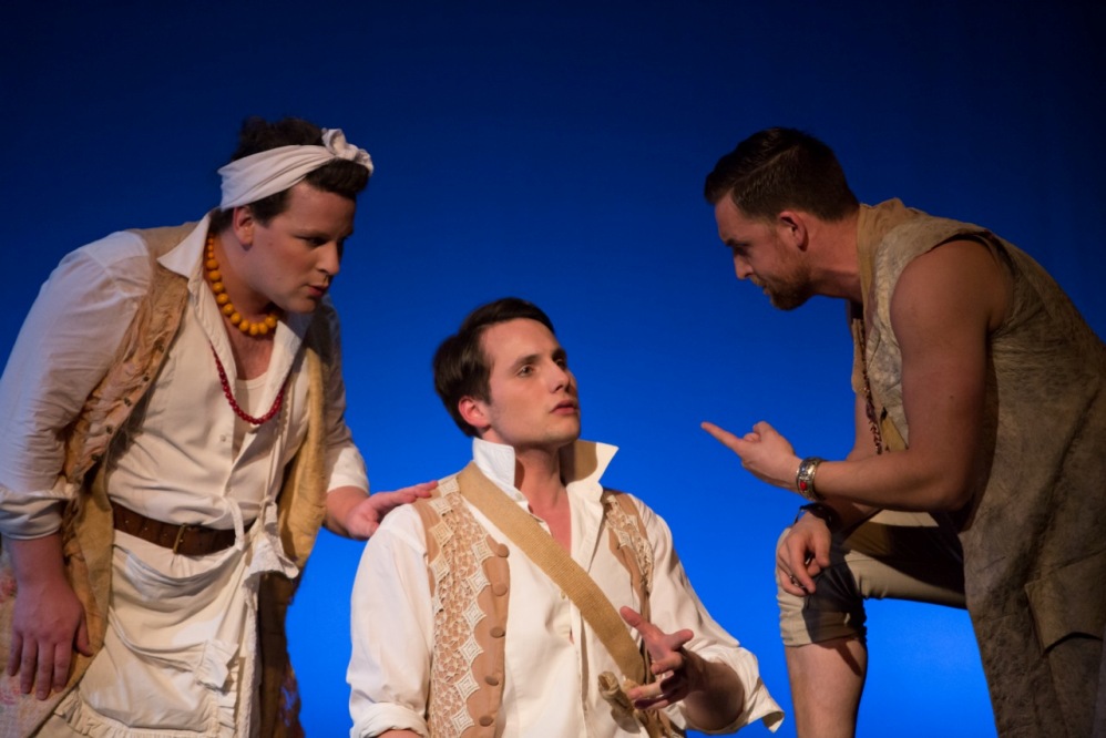 Scene from Sasha Regan's all-male The Pirates of Penzance