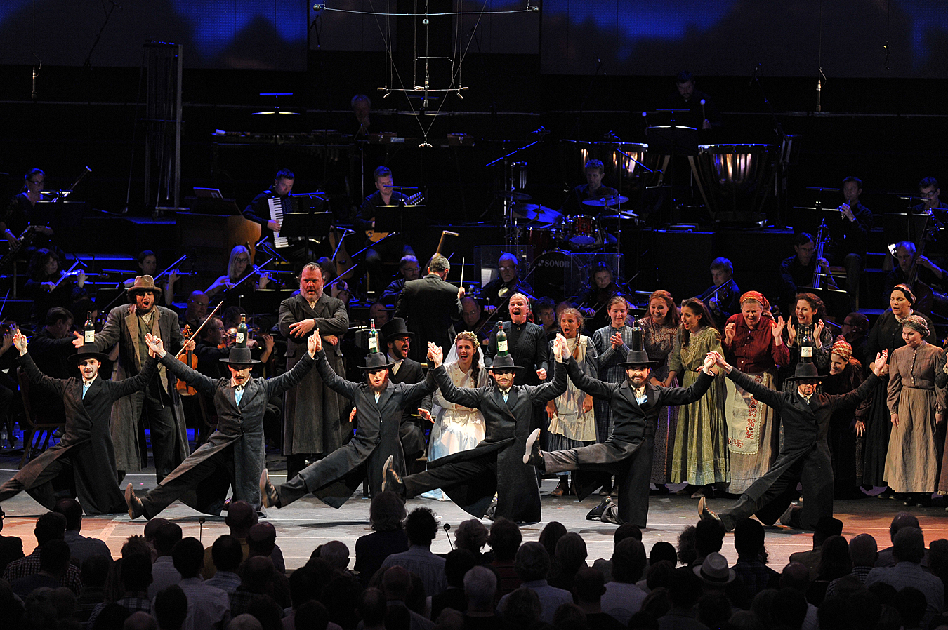 Dance routine in Proms Fiddler on the Roof 