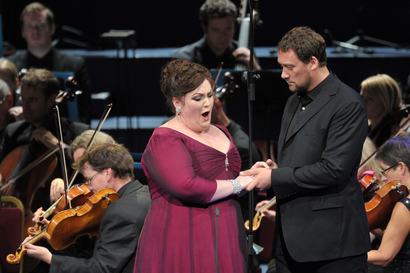 Heidi Melton and Ain Anger in the Proms Tannhauser