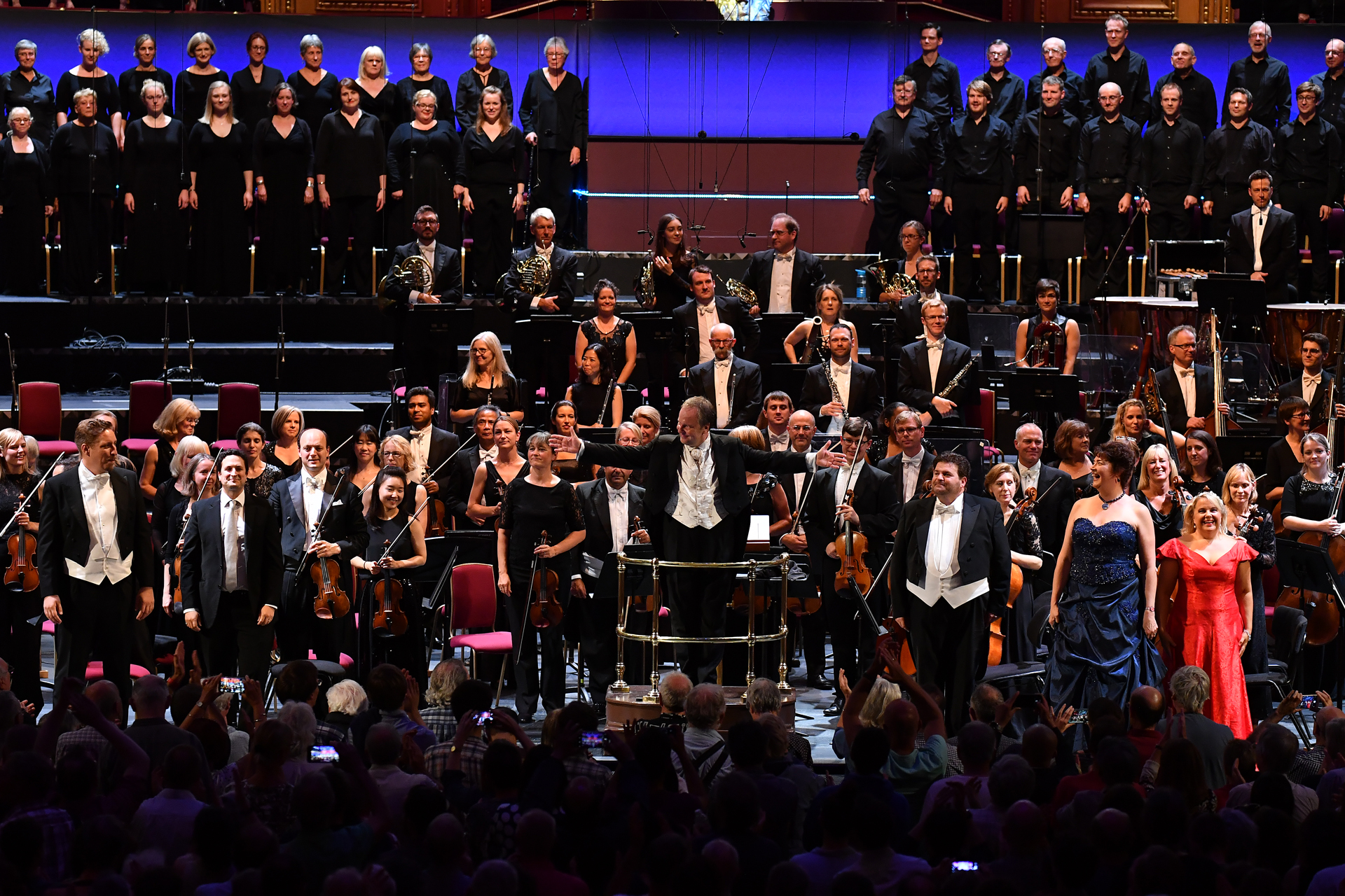 Prom 43: Haefliger, BBCSO & Chorus, Oramo review – the frisson of the new