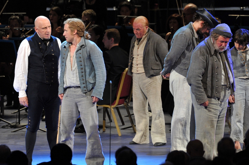 A scene from the Proms Billy Budd by Chris Christodoulou