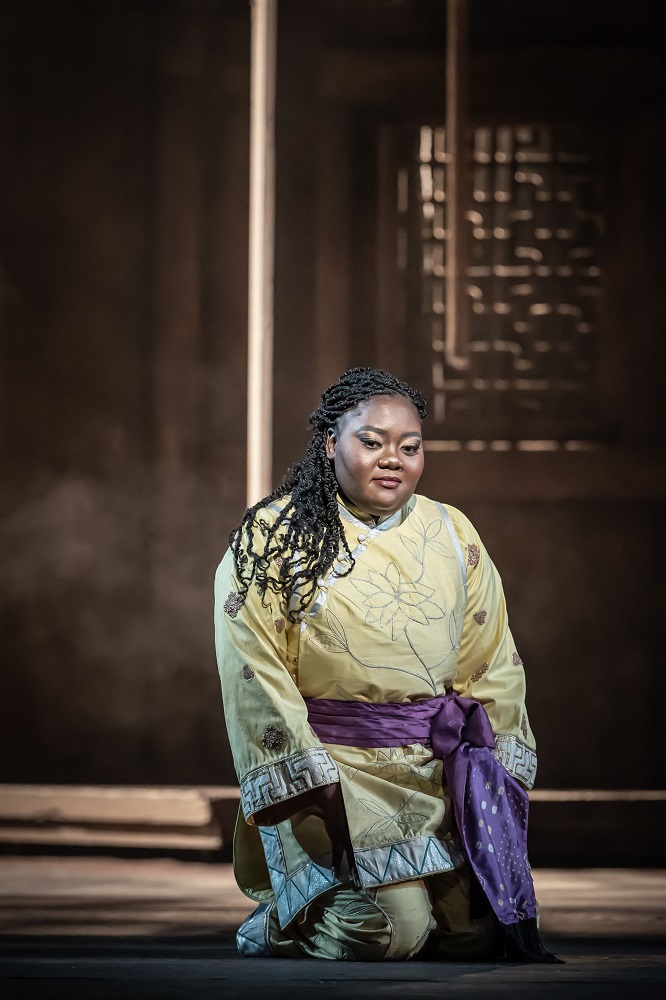 Masabane Cecilia Rangwanasha as Liu in 'Turandot'