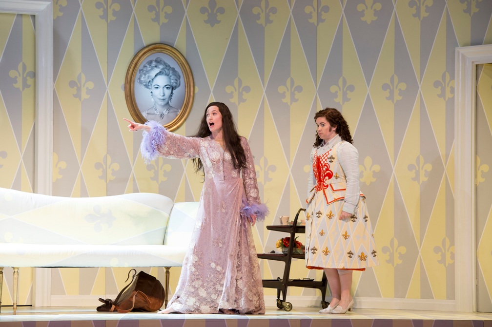 Tara Erraught and Kate Royal in Glyndebourne Rosenkavalier