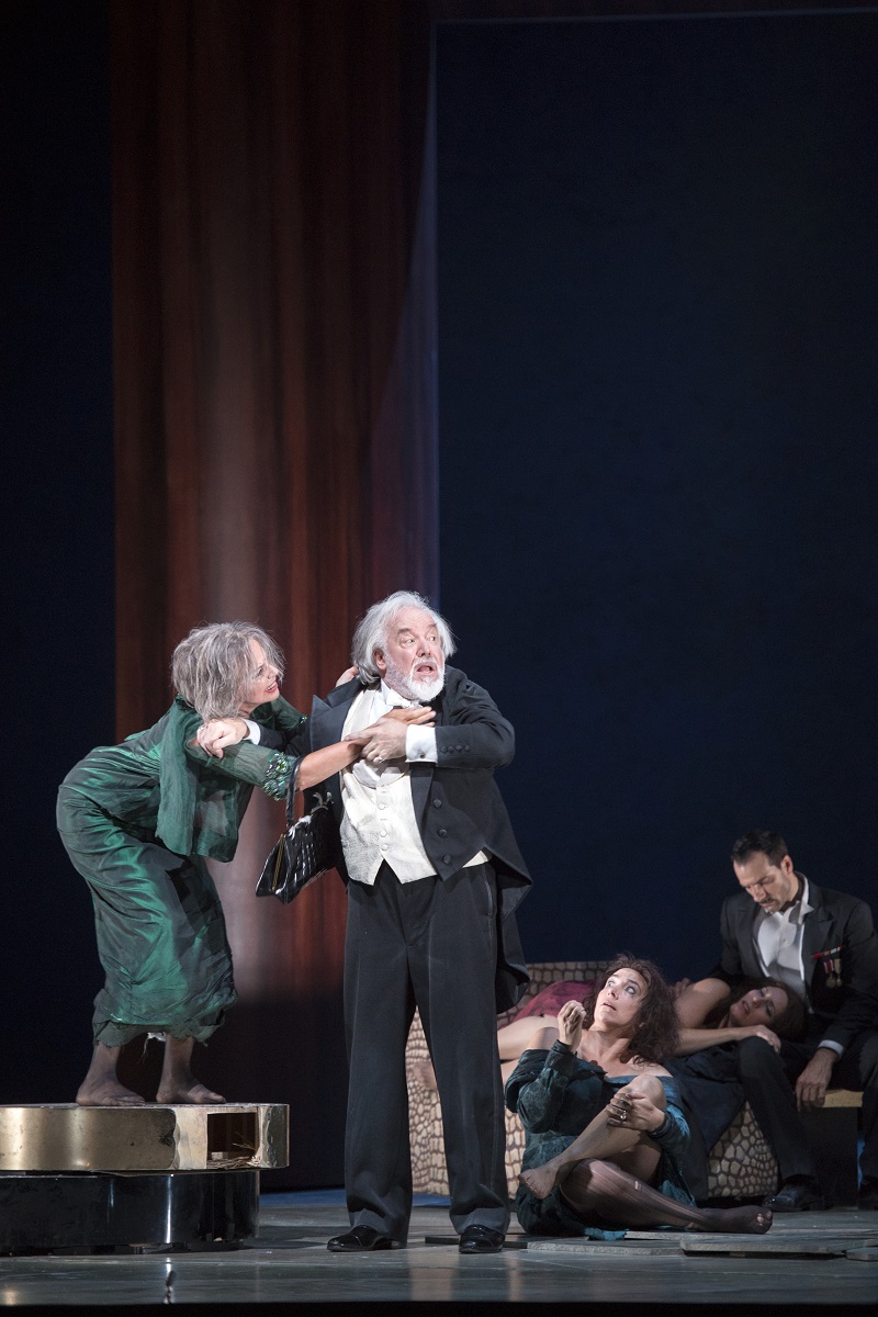 Anne Sofie von Otter and John Tomlinson in The Exterminating Angel