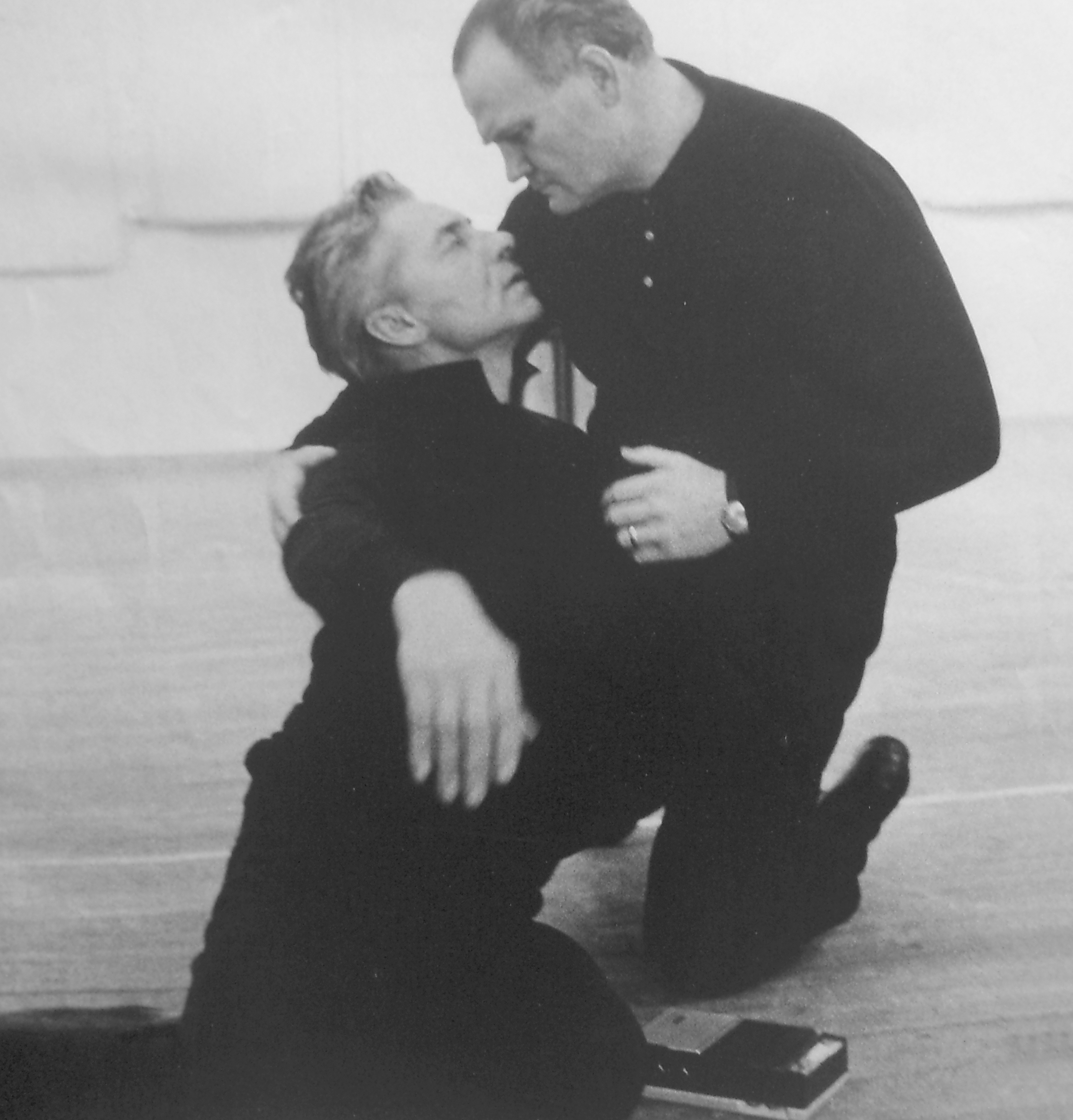 Vickers and Karajan in rehearsal for Wagner's Ring