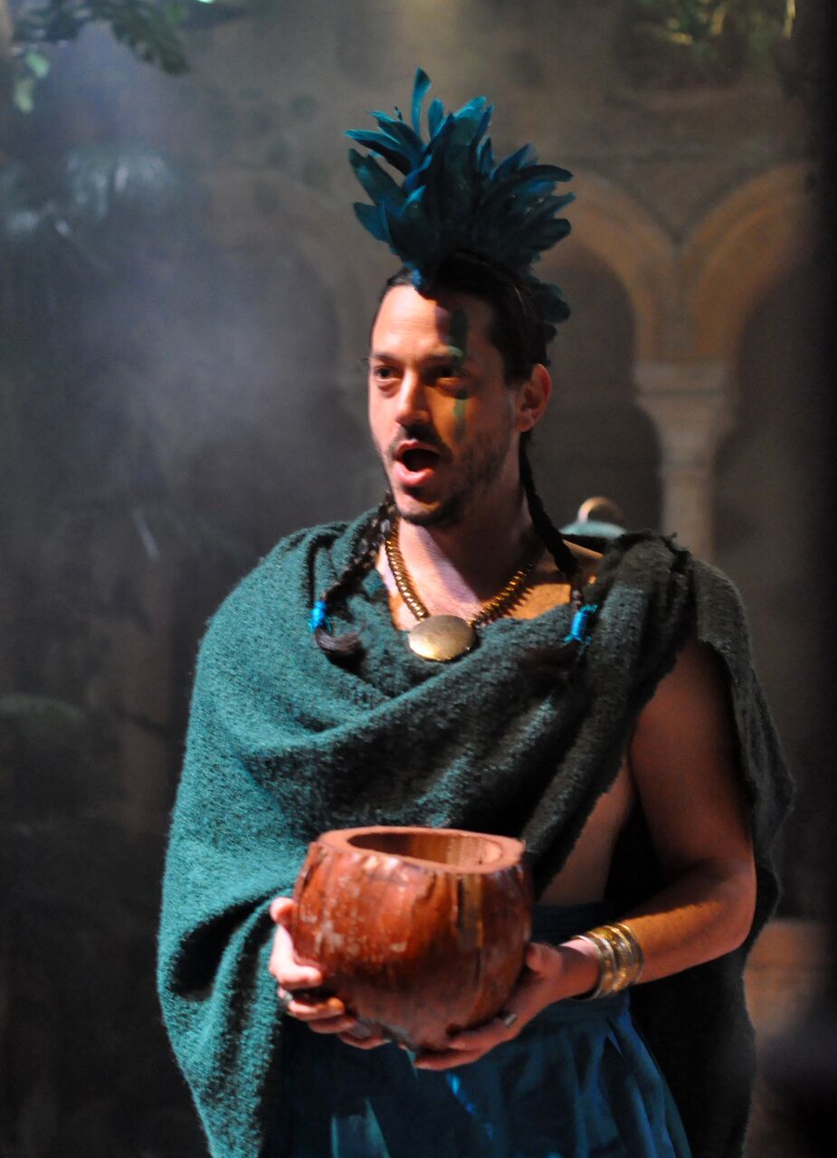 Benjamin Kahn as Sarastro in Charles Court Opera's Magic Flute