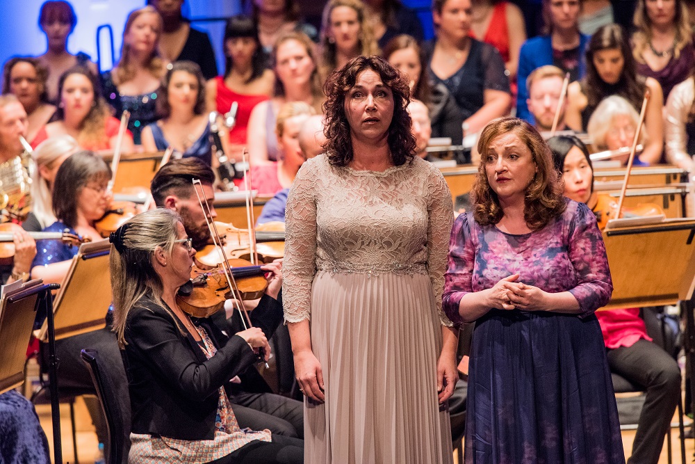 Christine Rice and Ailish Tynan in Grenfell Benefit Concert