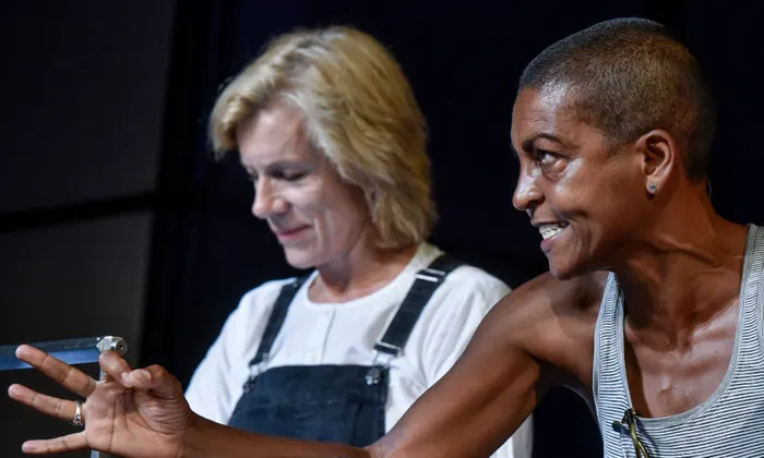 Juliet Stevenson and Adjoa Andoh 