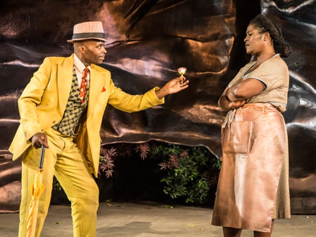 Sharon D Clarke as Mariah and Cedric Neal as Sporting Life at Regents Park
