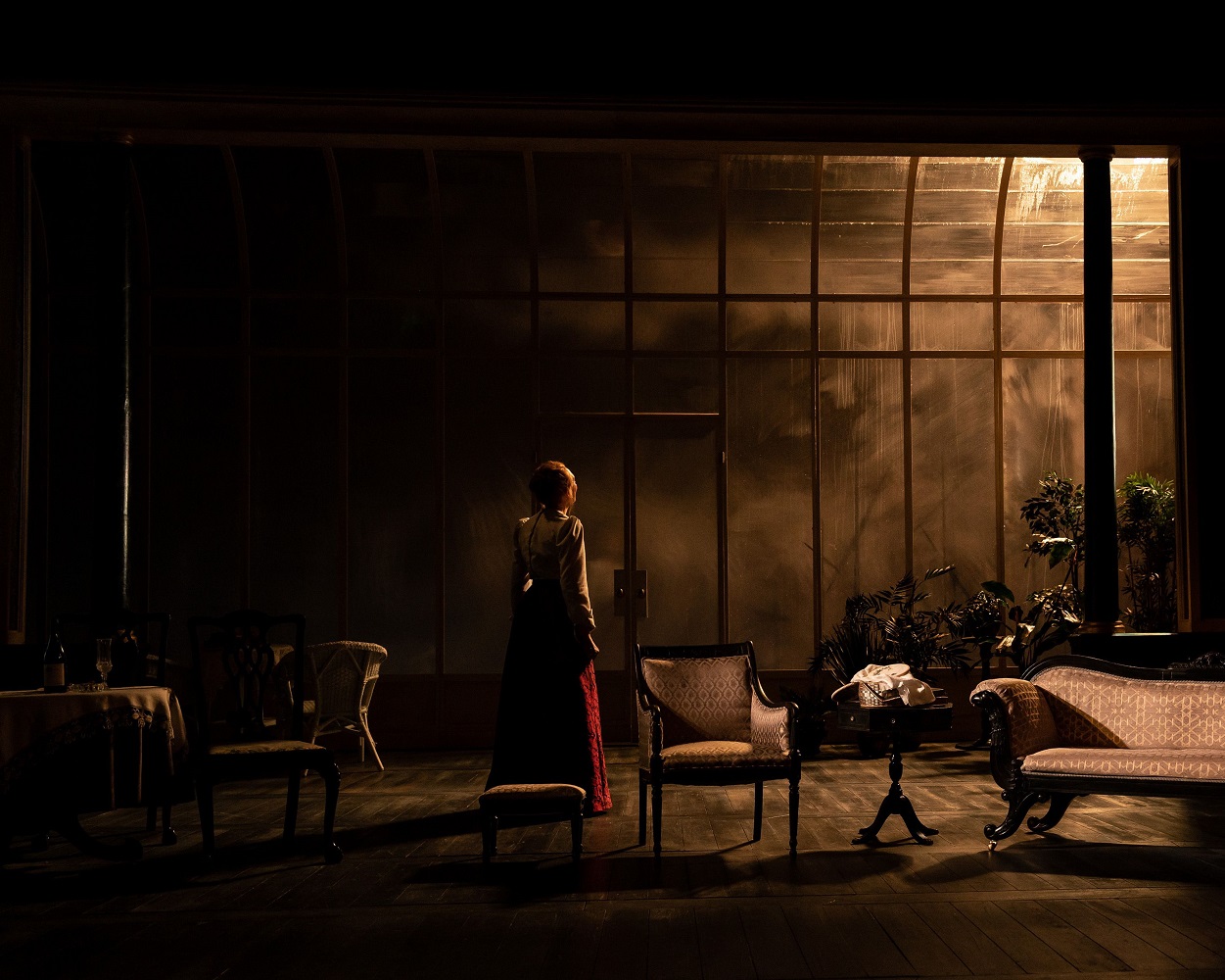 Scene from Ghosts at the Abbey Theatre
