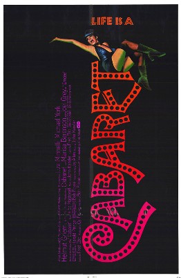Cabaret poster from 1972