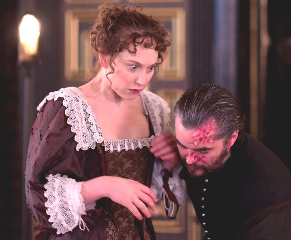 Hattie Morahan and Trystan Gravelle in The Changeling