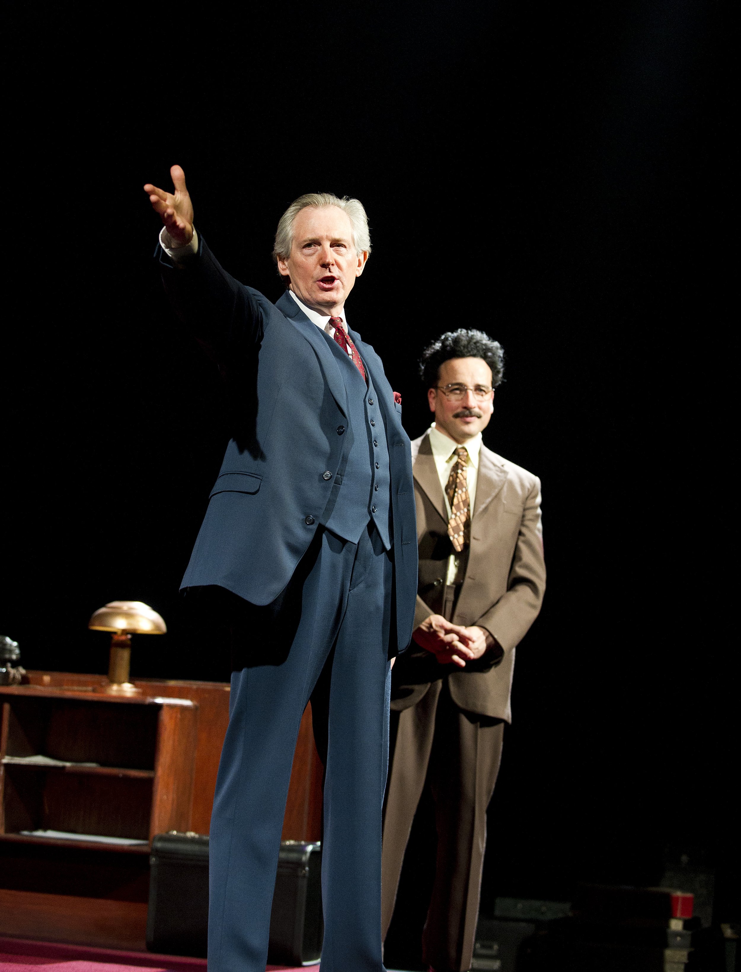 Patrick Drury as Willy Brandt, Aiden McArdle as Gunter Guillaume