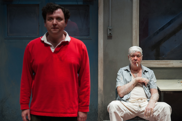 John Wark and Matthew Kelly in Toast at the Park Theatre